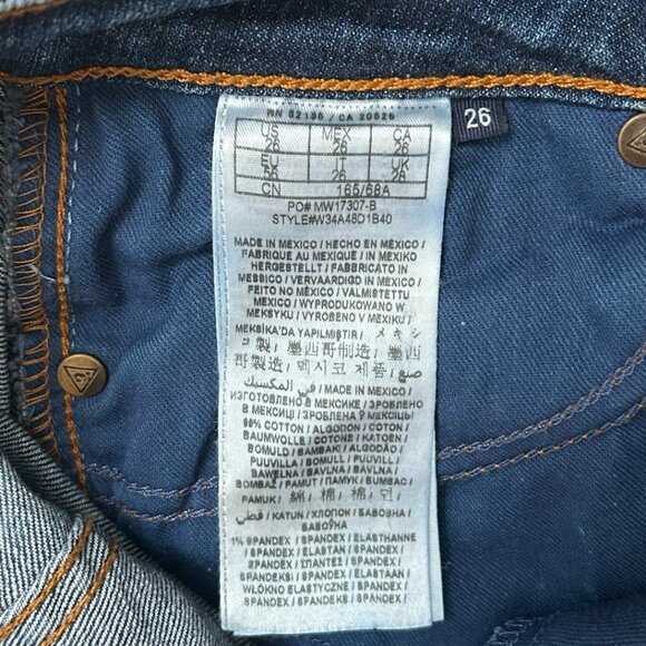 Guess Los Angeles “Brittney Skinny” Distressed Denim Jeans (Size 26) - Picture 6 of 6